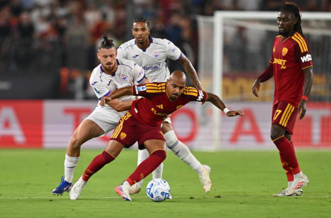 AS Roma vs Fiorentina (01:45 - 25/08)